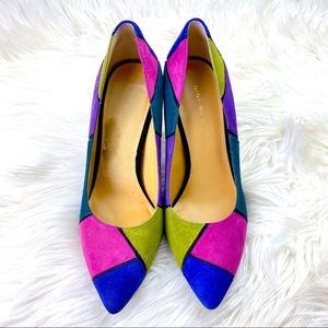 💜Color Block Heels💜